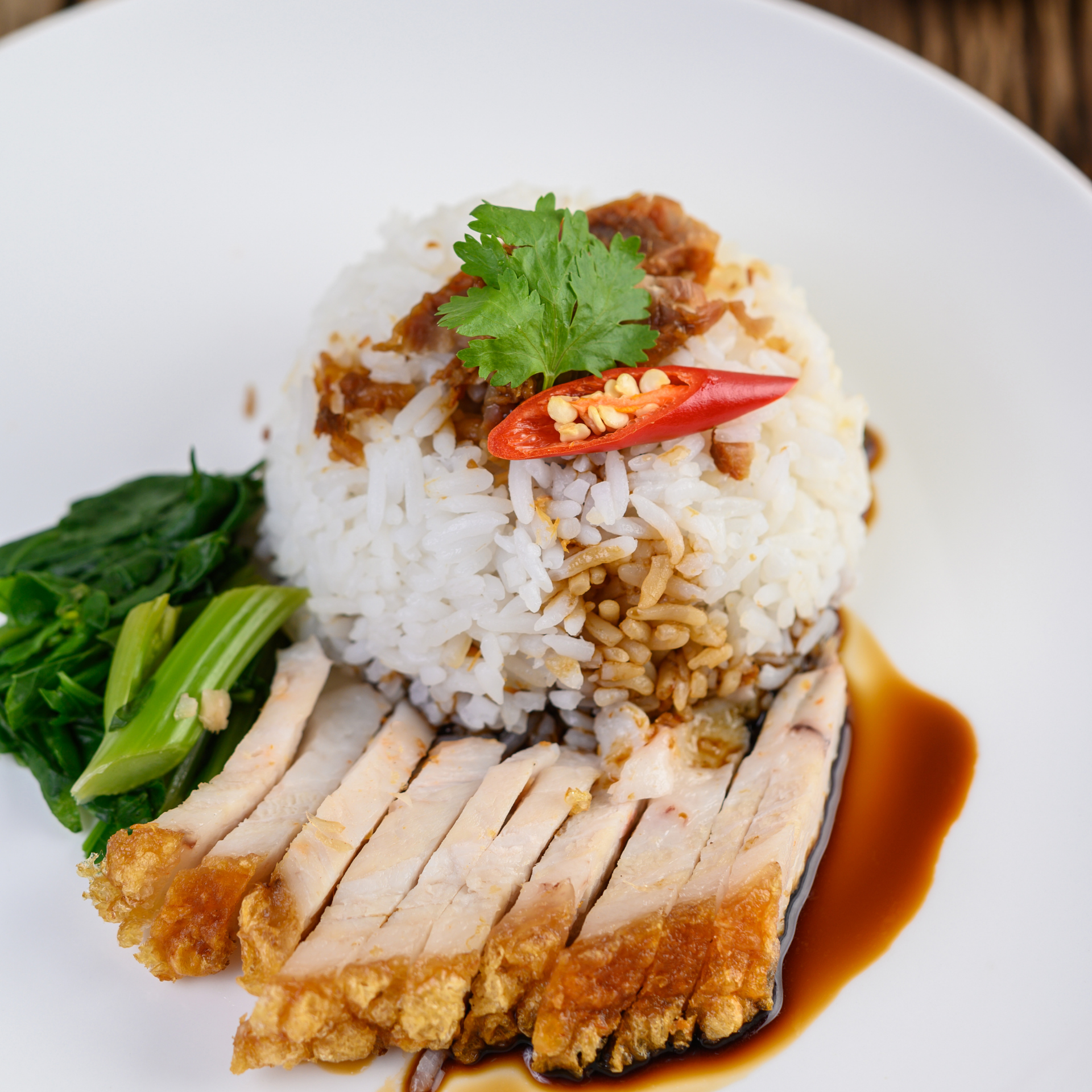 Hainanese Chicken Rice