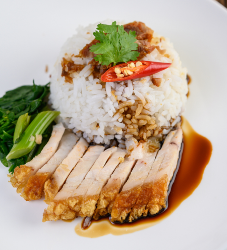 Hainanese Chicken Rice